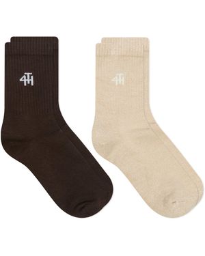4th & Reckless Autumn Socks - Natural
