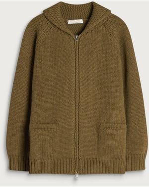 FRIZMWORKS Heavy Cowichan Cardigan - Green