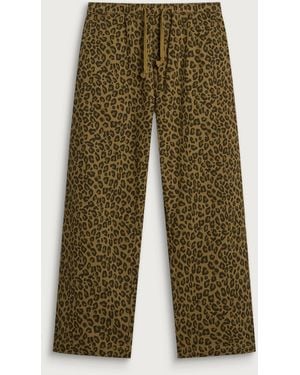 Service Works Patterned Easy Chef Trousers - Green