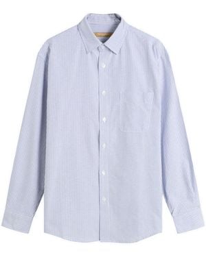 FRIZMWORKS Og Stripe Oversized Shirt - Blue