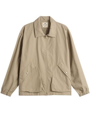 Snow Peak Light Dobby Cloth Harrington Jacket - Natural