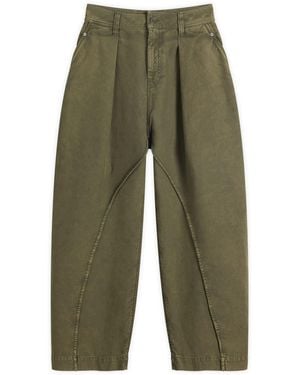 JW Anderson Twisted Seam Pants - Green