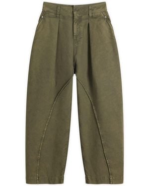 JW Anderson Twisted Seam Pants - Green