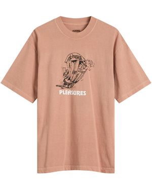 Pleasures X Fat Beats 9Th Street T-Shirt - Natural