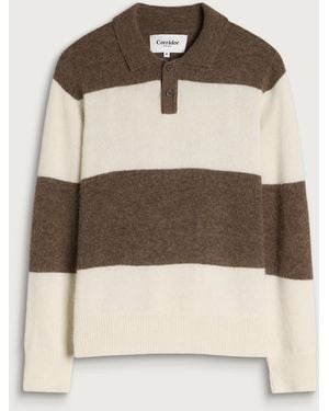 Corridor NYC Brushed Knit Rugby - Natural