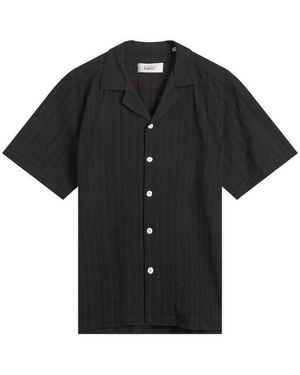 Forét Peer Jacquard Vacation Shirt - Black