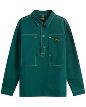 Stan Ray Painters Pop Over Shirt - Green