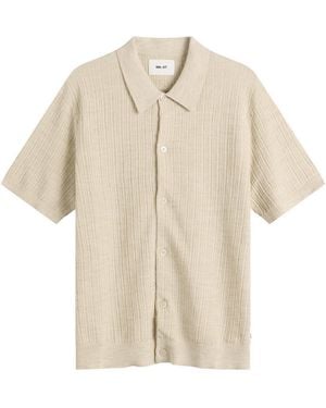 NN07 Nolan Polo Cardigan - Natural