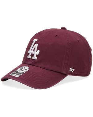 '47 47 La Dodgers Clean Up Cap - Purple