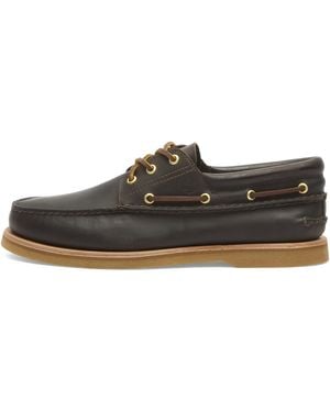 Timberland 3-Eye Boat Shoe - Brown