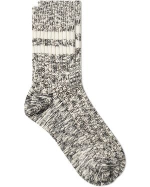 RoToTo Slub Stripe Stock - Grey
