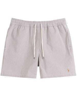 Polo Ralph Lauren Stripe Traveller Swim Shorts - Purple