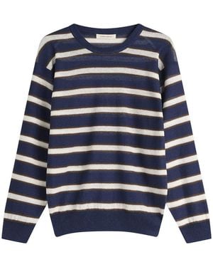NOTHING WRITTEN Stripe Jumper - Blue