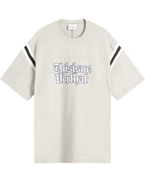 thisisneverthat Football T-Shirt - White