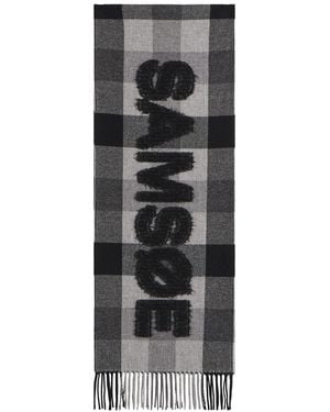 Samsøe & Samsøe Sasamsoe Scarf - Grey