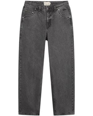 Dime Classic Relaxed Denim Trousers - Grey