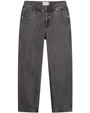 Dime Classic Relaxed Denim Pants - Grey