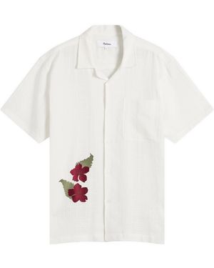 Palmes Ramus Camp-Collar Shirt - White