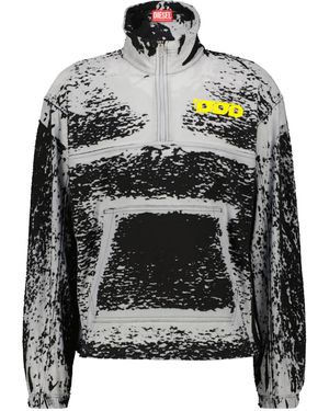 DIESEL Sweatshirt S-ALUTE - Schwarz