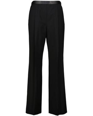 Loewe Hose aus Wolle - Schwarz