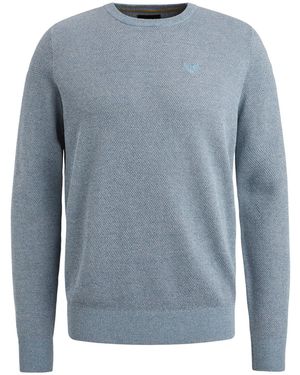 PME LEGEND Pullover aus Baumwolle - Blau