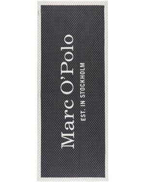Marc O' Polo Schal mit Bio-Baumwolle - Schwarz