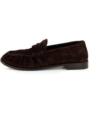 Saint Laurent Loafer LE LOAFER SUEDE - Schwarz