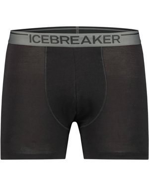 Icebreaker Funktionsunterhose MEN ́S ANATOMICA BOXERS mit Wolle - Schwarz