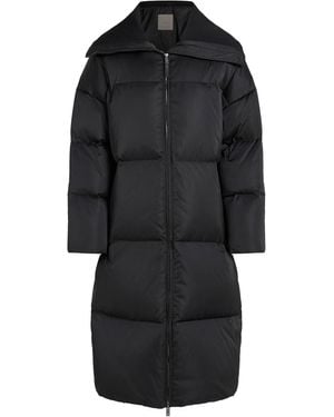 Calvin Klein Daunenmantel SATIN Relaxed Fit - Schwarz