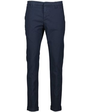 Dondup Chinohose GAUBERT Slim Fit - Blau
