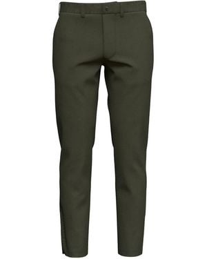 SELECTED Chinohose SLHSLIM-NEW MILES Slim Fit - Grün
