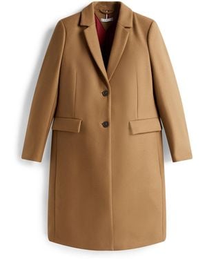 Tommy Hilfiger Mantel mit Wolle und Kaschmir - Braun