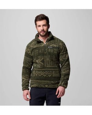 Columbia Fleecepullover RUGGED RIDGE HIGH PILE HALF ZIP - Grün
