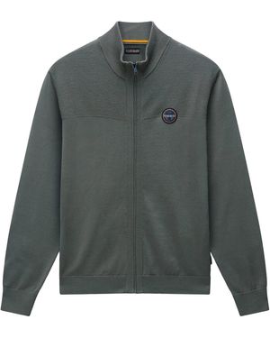Napapijri Strickjacke DERRI FZ - Grau