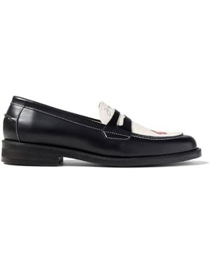 Duke & Dexter Duke + Dexter Penny Loafer WILDE KISS - Schwarz