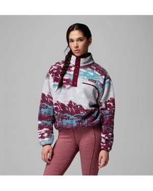 Columbia Sherpa-Fleece-Sweater HELVETIA II - Weiß