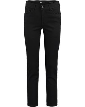 ANGELS Jeans "Cici 519" Regular Fit Short - Schwarz