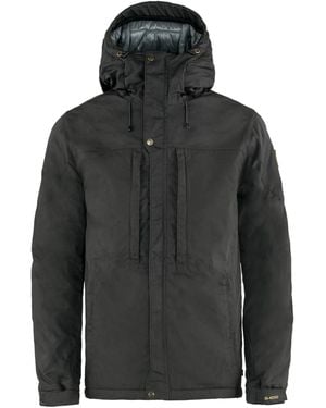 Fjallraven FJÄLLRÄVEN Kapuzenjacke wattiert SKOGSÖ PADDED - Schwarz