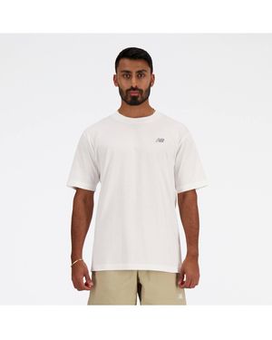 New Balance T-Shirt SMALL LOGO - Weiß