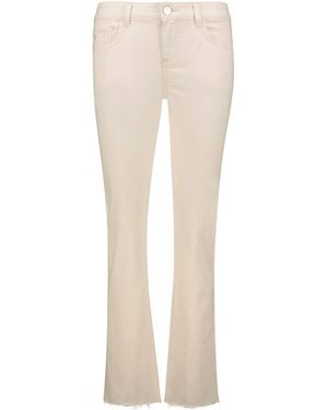 Goldgarn Jeans ROSENGARTEN FLARE - Natur