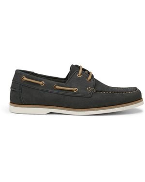 Marc O' Polo Bootsschuhe aus weichem Rindsleder - Schwarz