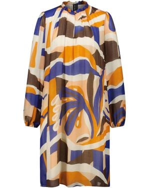 Marc Cain Kleid mit Seide - Orange