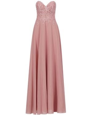 Unique Abendkleid HEART CORSAGE - Pink
