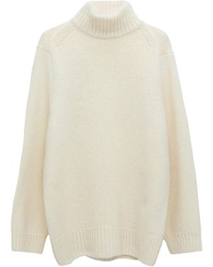 Dorothee Schumacher Strickpullover mit Alpaka URBAN FAVORITES - Weiß