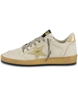 Golden Goose Sneaker Leder BALL STAR - Mehrfarbig