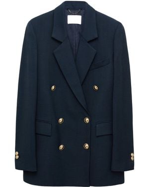 Dorothee Schumacher Blazer mit Wolle OCCASION COOLNESS - Blau