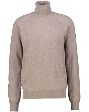 Saint Laurent Rollkragenpullover aus Kaschmir - Braun