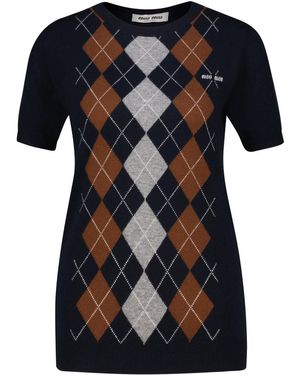Miu Miu Kaschmirpullover - Schwarz