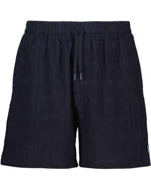 Les Deux Shorts CHARLIE Regular Fir - Blau