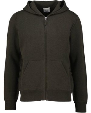 Allude Strickjacke aus Wolle und Kaschmir - Schwarz